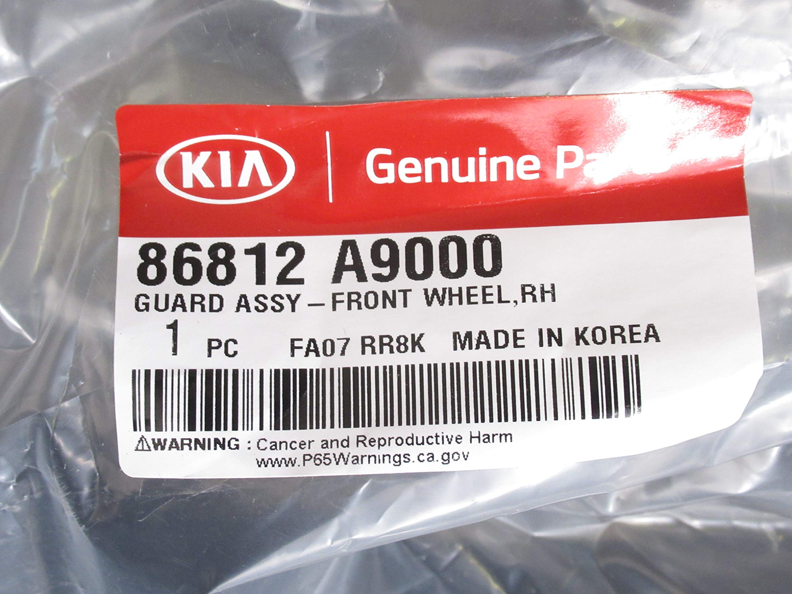 Amazon.com: KIA Guard Assy-Front WHE : Automotive